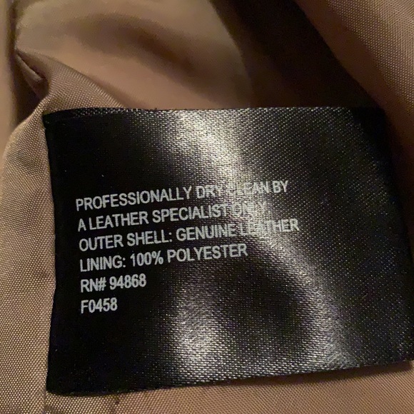 Bernardo Leather Jacket - Picture 6 of 6